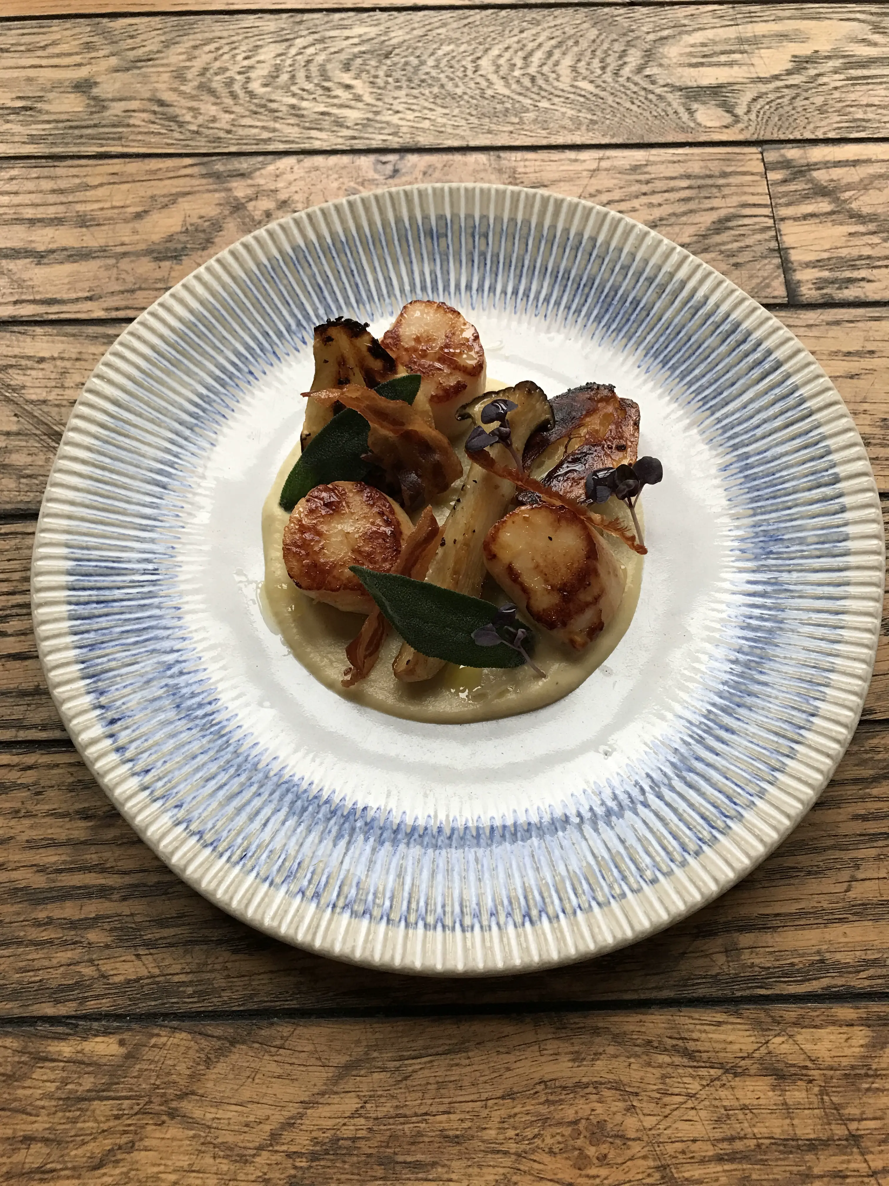 Gourmet cuisine with attention to detail